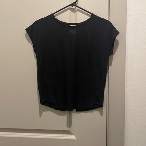 Black Open Back T-Shirt Kids!